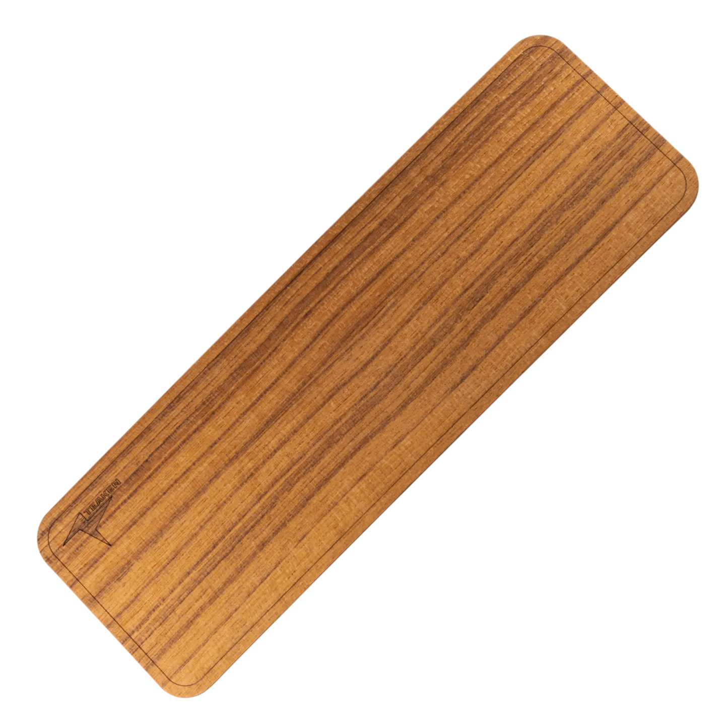 Laser-Engraved Teak Non-Slip Pads / Bait Boards