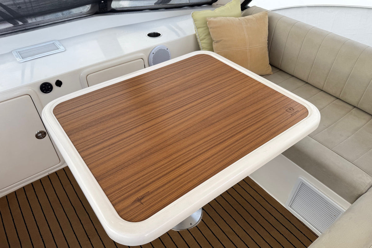 Custom teak installation